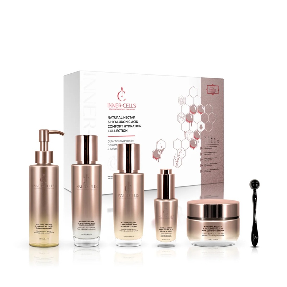 $4.500 Inner -Cells Natural Nectar Hyaluronic Acid Comfort
Hydration Collection